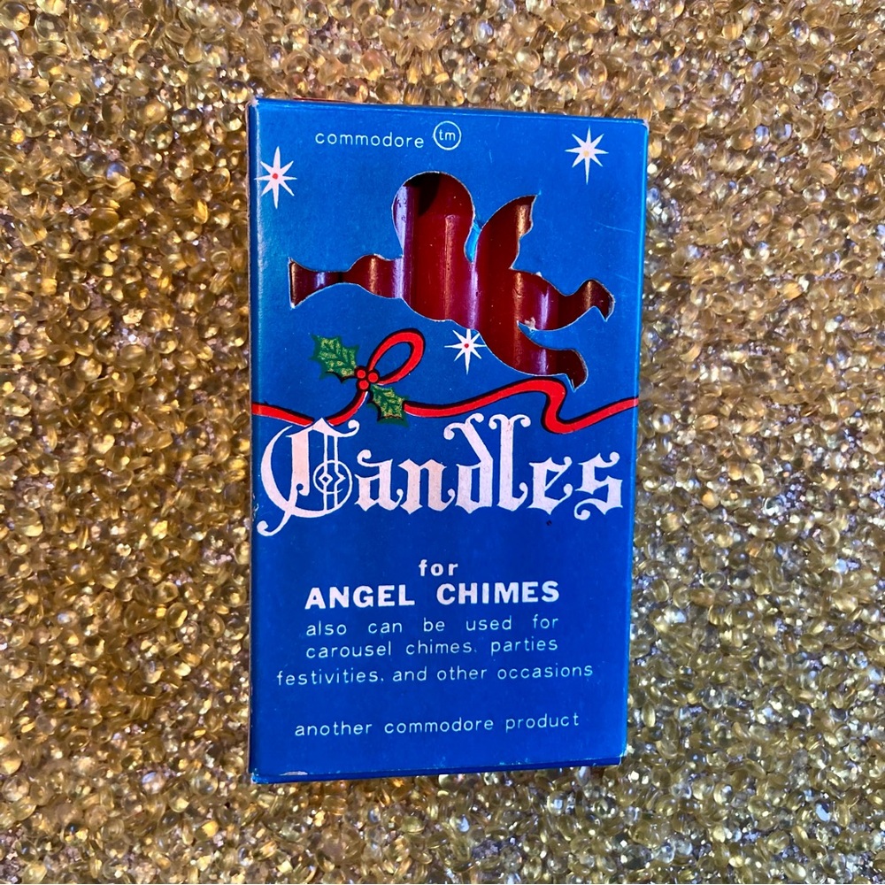 Vintage Angel Chime Candles
